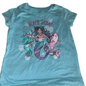 Beach Squad Graphic T-Shirt For Girls